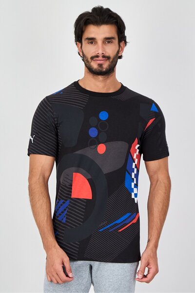 Puma X BMW Motorsport Men Sportswear Fit Short Sleeve Outdoor Polo Shirt, Mul...