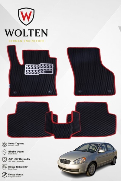 w wolten german engineered HYUNDAİ-ACCENT ERA-(2005-2011) İÇİN EVA İÇ PASPAS ...