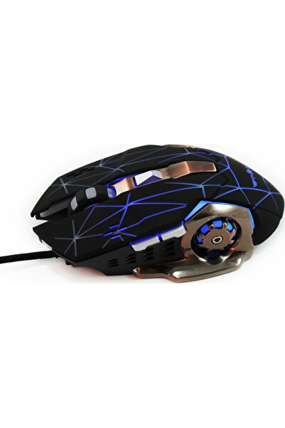 weibo S200 RGB Ποντίκι Gaming 3200 DPI Μαύρο