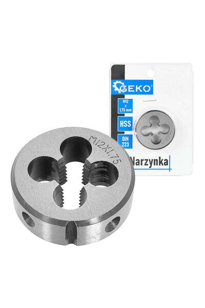 GEKO Fileră de filetat M12 x 1.75 mm, G38353
