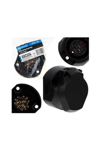 GEKO Adaptor remorcă 12V cu 13 pini, G02324