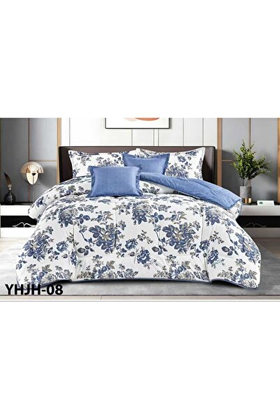 SFT Nefren Bedspread Set Summer Quilted Full Filling 6 Pieces Bedspread Size ...