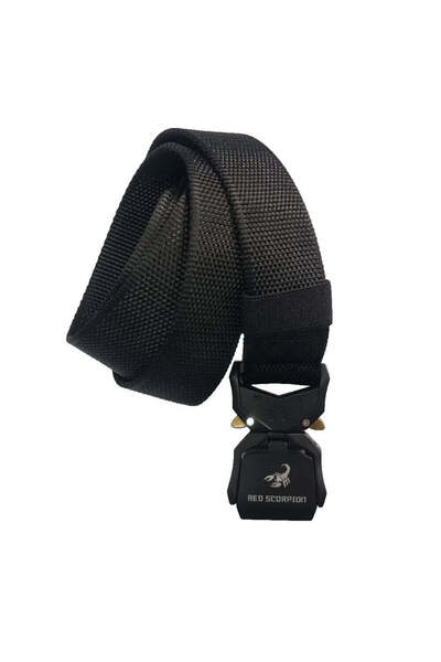Beseder Curea Tactică Cataramă Rapidă Carabină Bonus 130cm, Negru