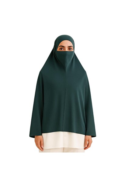 IYDGAH غطاء صلاة سوفليه (5XL) - وشاح عملي جاهز للارتداء مع حجاب تربان - غطاء ...