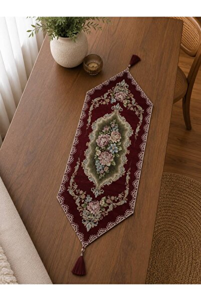 Yeshome Collection سجادة رانر منسوجة يدويًا من رويال بوكيت شونيلي مقاس 35x90 ...