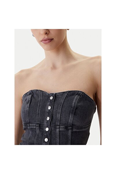 Guess Top de damă W6RH80D6921 Gri