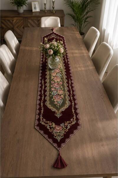 Yeshome Collection غطاء طاولة القهوة من نوع رويال بوكيت شونيلي جوبلن 35×170 م...
