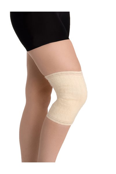 ORTHEZ Code: Ort-300 Elastic Wool Knee Pads (Double Pack for Right and Left)