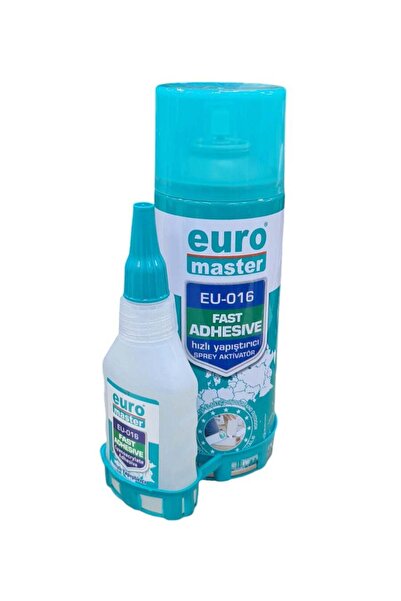 euromaster Euro Spray Glue Super Fast and Super Strong Turkish 200ml Spray 50...