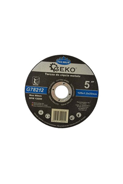 GEKO Disc de tăiere metal 125 mm, PREMIUM G 78212