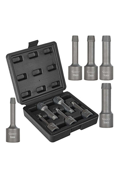 GEKO Set de extractoare de știfturi, 1/2 " SNCM+V, 5 piese, G30044