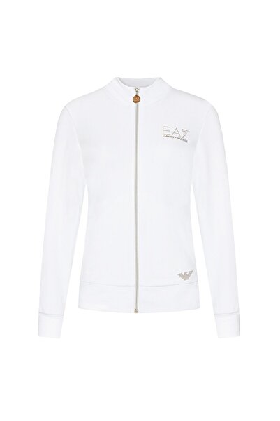 EA7 Emporio Armani Bluză de damă 8NTM43 TJ9RZ Albă