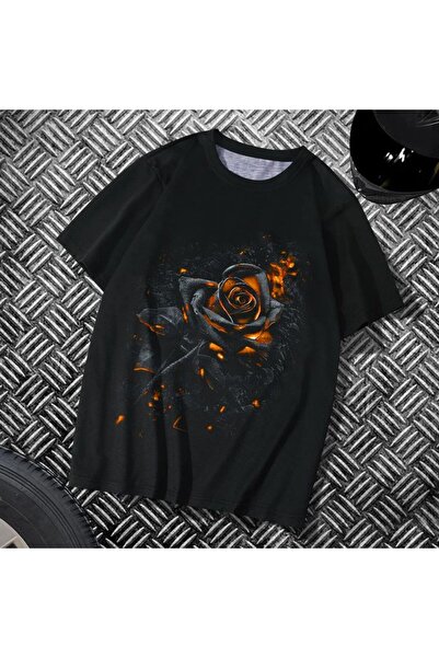 classy moda Unisex πολύχρωμο μπλουζάκι με στάμπα Oversize Streetwear Άνετη εφ...
