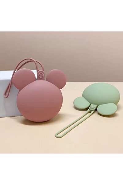 MyBalliStore Mickey Mouse Silikon Emzik Kutusu - Emzik Saklama Kabı - Hijyeni...