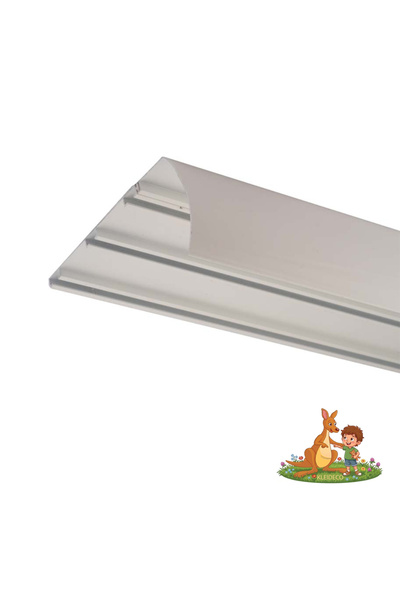 KLEIDECO Sina perdea Aluminiu Kleideco, model BURSA, 3 canale, masca inclusa ...