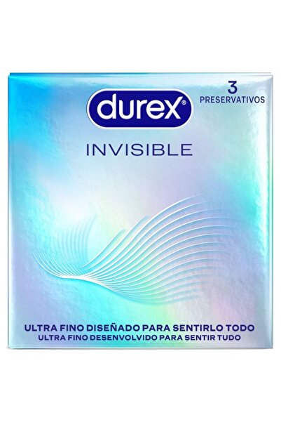 Durex Αόρατο Υπέρλεπτο 3 Τεμάχια