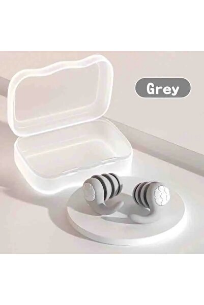 choice2 GRAY Soft Silicone Earplugs Waterproof Noise Cancelling Comfortable f...