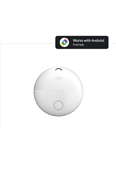 Choice6 1PCS White Google Find My Gps Tracker Android Airtag Portable GPS Tra...