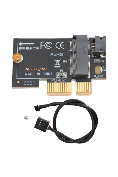 Choice black PCIe x1 Adapter Card M.2 to PCIe x1 Adapter Card Hot-swappable h...