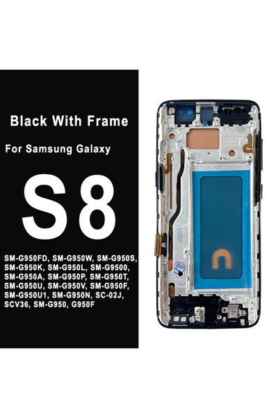 choice2 TFT Black Frame TFT LCD For S8 G950F LCD Touch Screen Digitizer Assem...