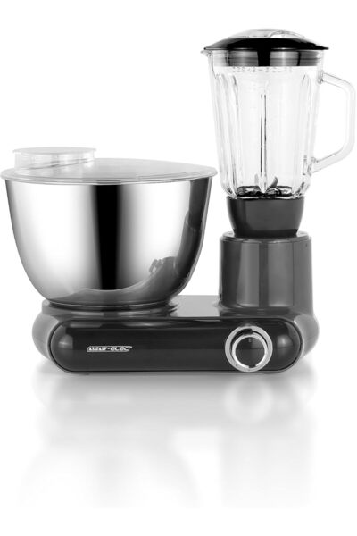 ALSAIF Al Saif Mega Stand Electric Mixer with 6 Liter Bowl, 800 Watt, Grey