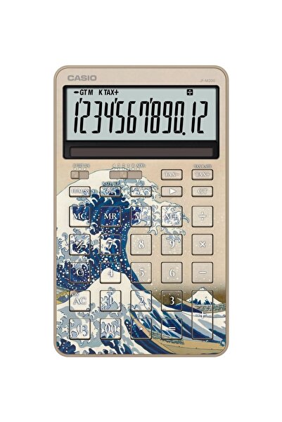 Casio Jf-M200-Tj-Khk 12 Hane Masa Üstü Hesap Makinesi