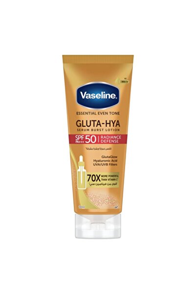 Vaseline Gluta-Hya Serum Burst SPF 50 PA Radiance Defense 180ml