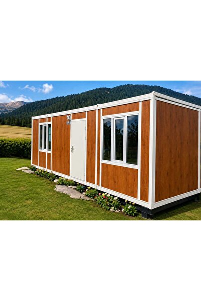 Saray prefabrik 8x4 32 m2 konteyner kredi kartına taksit imkanı