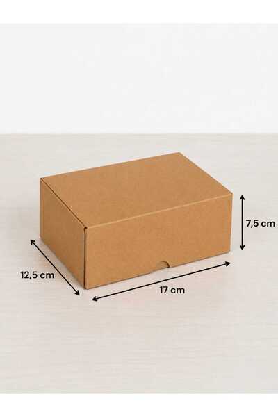 aybaş kağıtçılık 17x12,5x7,5 (10 Adet) Kilitli E Ticaret Kutusu, İnternet Ve ...