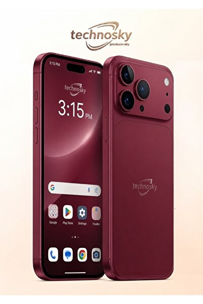 Technosky 17 Pro Max 5g Smartphone 6.6 Inch Screen 4Gb Ram 32Gb Storage 4700M...