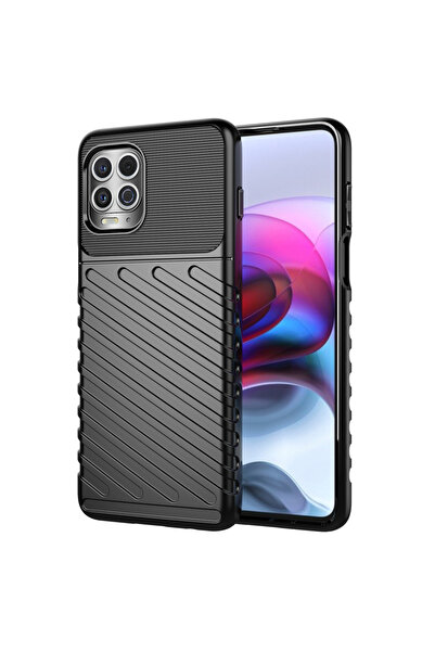 Techwave Θήκη Thunder για Motorola Moto G100 / Edge S μαύρη