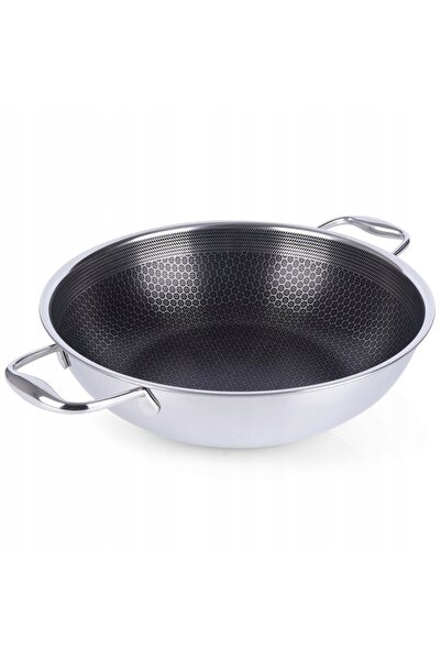 Orionis Tigaie WOK ORION din oțel antiaderentă COOKCELL HYBRYD 28 cm adâncă