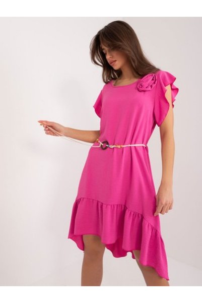 Italy Moda Γυναικείο Φόρεμα, ITALY MODA, Πολυεστέρας, Φόρεμα κλος, Σκούρο ροζ...