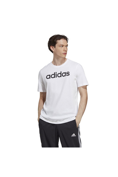 adidas Αθλητικά ρούχα M LIN SJ T IC9276 Λευκό L