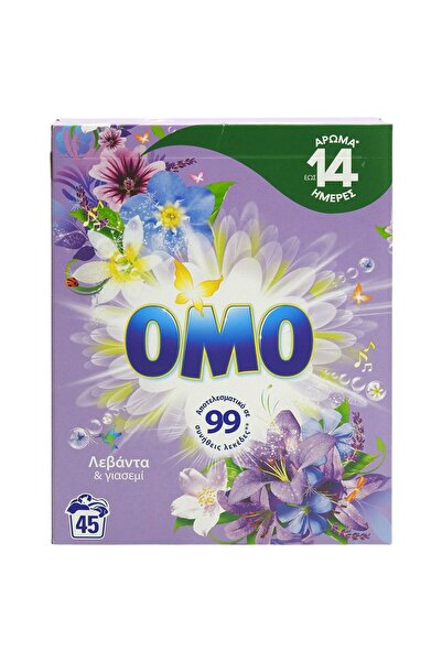 Omo Powder Detergent 2.52 kg Lavender Jasmine 45 washes