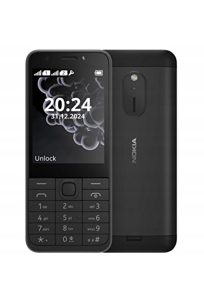 Nokian Tyres Telefon mobil Nokia 230 (2024) TA-1609 Dual SIM 2G 8MB / 16MB Negru