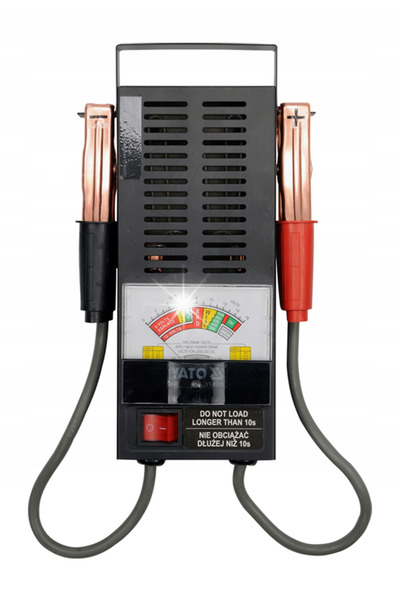 yato Tester acumulatori, multimetru analogic 6V 12V 200-1000A