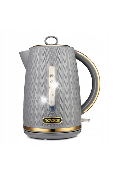 Tower Fierbător electric Empire T10052GRY 1,7L 3000W Gri