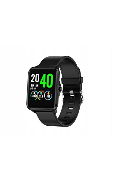 BeMineCollection Brățară inteligentă Bemi KIX Negru Bluetooth 1,3 inci 240x24...