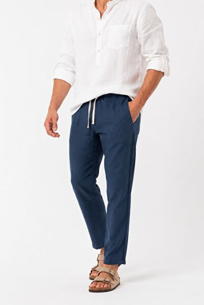 Cuckoo Cotton بنطلون كتان رجالي