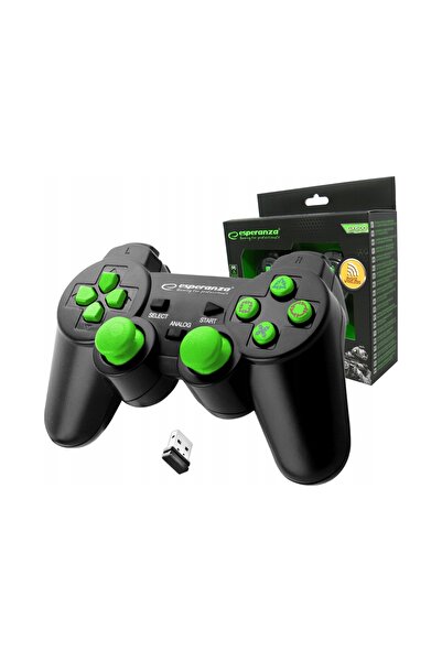 ESPERANZA TEKSTİL 2 x Gamepad Wireless USB pentru PS3 PC