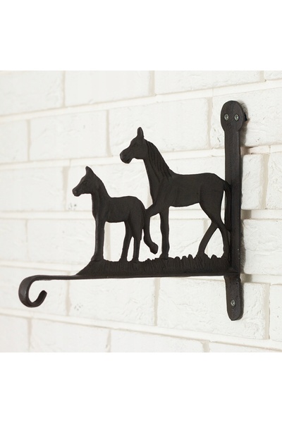 Skandi CUREA EXTERIORA DE GRADINA pentru felinar FIER FORJAT negru KONIE 30x26cm