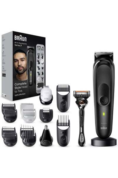 Braun Group Braun Mgk 7490 – 17-in-1 Style Kit 7 Beard, Body, Hair with Probl...