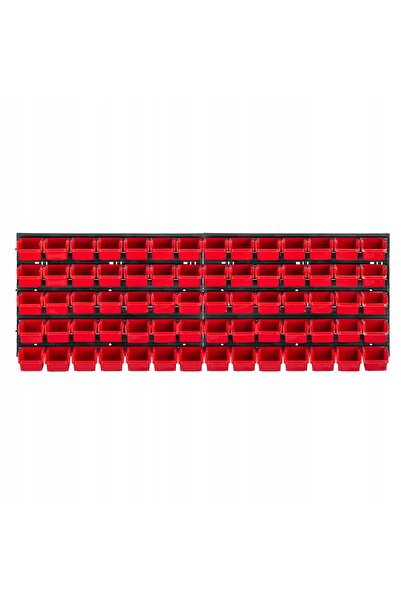 KADAX Tablou de scule pentru perete de atelier 116x39 cm 70 compartimente Gar...
