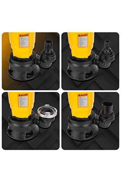 NO BRAND Pompă pentru apă murdară SHAMBA cu tocător cu flotor 25000 l/h MLYNEK