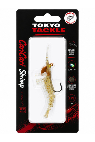 Tokyo Tackle CariCari Shrimp 5cm 3.7gr Baby Silikon Karides LRF Sahte Yem (Re...