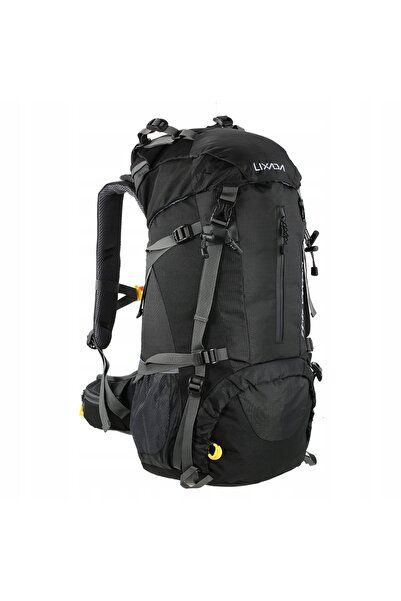 LIXADA Rucsac turistic de trekking pentru camping 50L + husă de ploaie