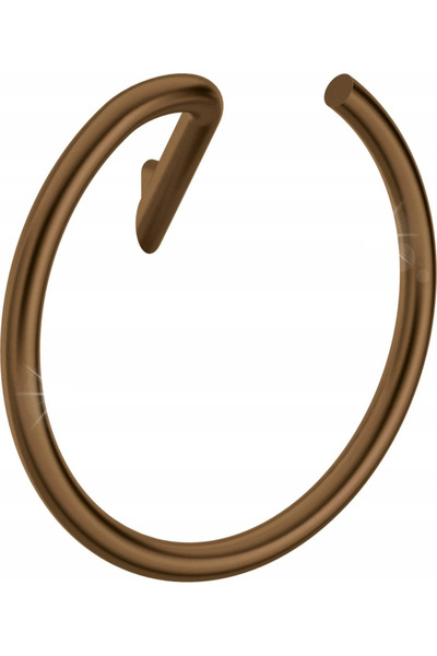 DEANTE Suport de perete pentru prosop - rotund Silia bronz ADI_C611