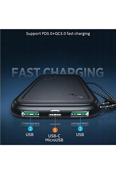 Usams POWERBANK 10000 MAH 22.5W 2XQC3.0