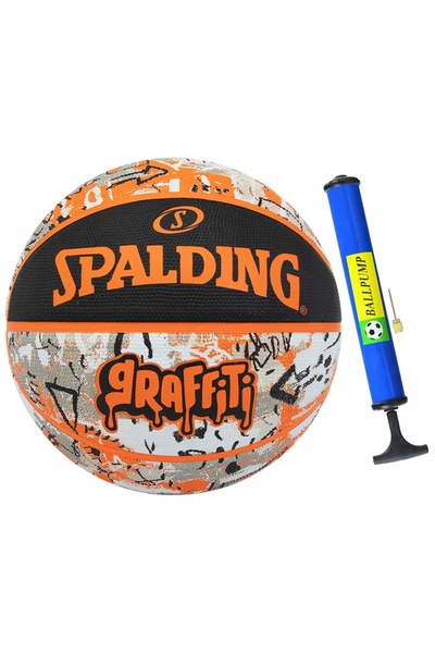 SPALDING GRAFFITI MINGE DE COȘĂTORĂNĂ DIN CAUCIUC 7 STREETBALL NA ORLIK